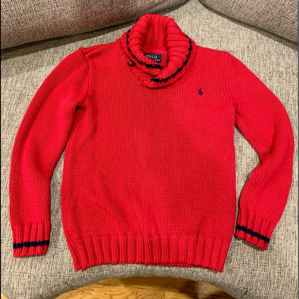 Ralph Lauren Red Sweater